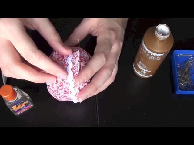 How To: Quilted Christmas Ornament - Part 3