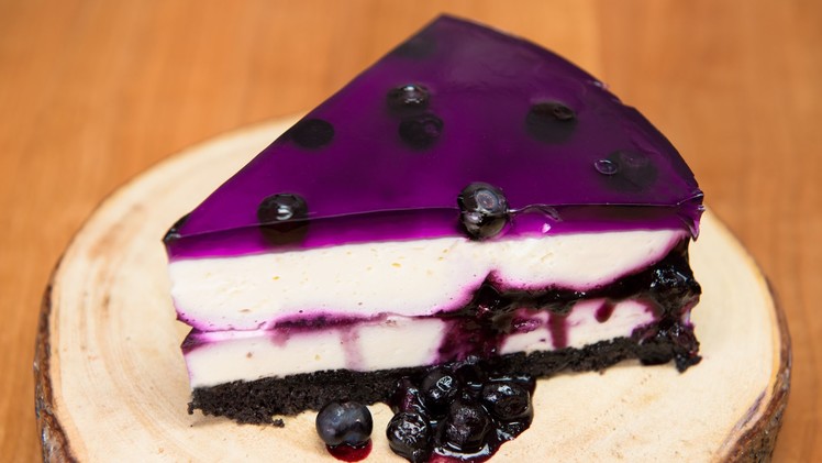 Huckleberry.Blueberry Cheesecake (No Bake Recipe) from Cookies Cupcakes and Cardio