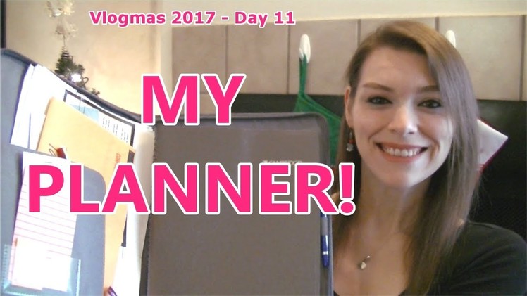 KETO Vlogmas:  My Planner Video!