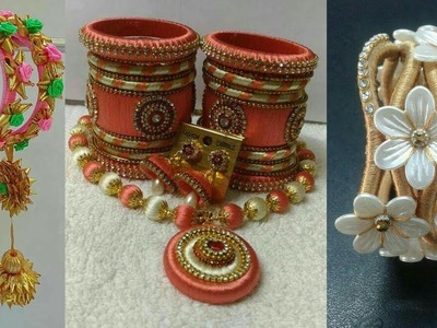 Latest Silk Thread Bangles Collection 2017 || Thread Bangles Latest Designs || Bangles New Designs