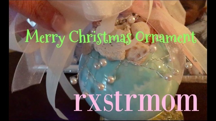 Merry Christmas Ornament ~ ????