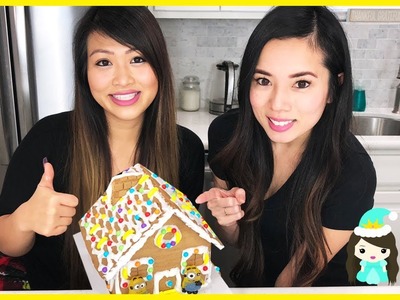 Minion Christmas Gingerbread House | Princess ToysReview Playtime with Candy