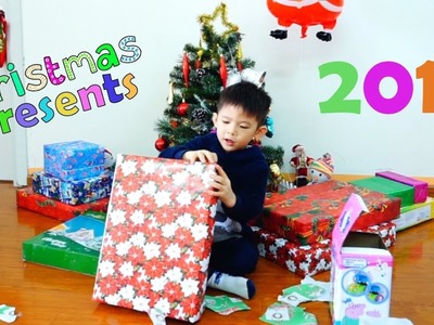 Opening christmas presents with Xavi ABC Kids - Jingle Bells Kids Christmas Songs