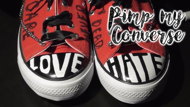 Pimp my Converse - easy shoe DIY