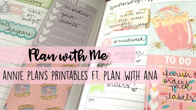PLAN WITH ME | Traveler's Notebook - Annie Plans Printables