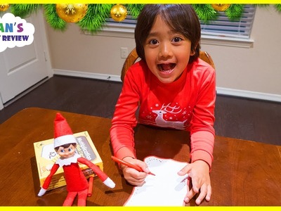 Ryan writes a letter to Santa for Presents he wants for Christmas!
