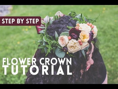 Step by Step Flower Crown Tutorial!
