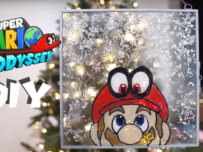 Super Mario Odyssey - Stained Glass Art DIY