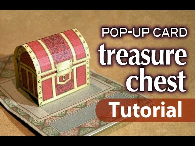 (tutorial) pop-up card【treasure chest】(for PC)