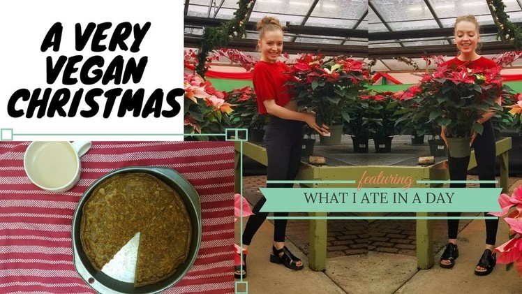 VEGAN CHRISTMAS (what I ate in a day)