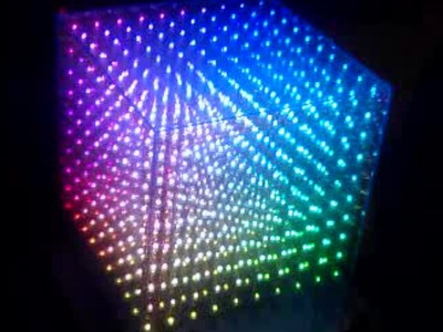 10x10x10 RGB LED cube written in assembly-code ( part 1 )
