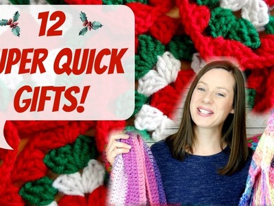 12 Super Quick Gifts: Holiday Edition!