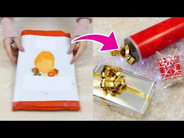 5 Pacchi regalo con materiale da Riciclo! - 5 recycle haks to make gift boxes!