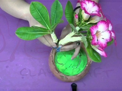 Adenium Flower Crafting with Yenji's Floral Clay