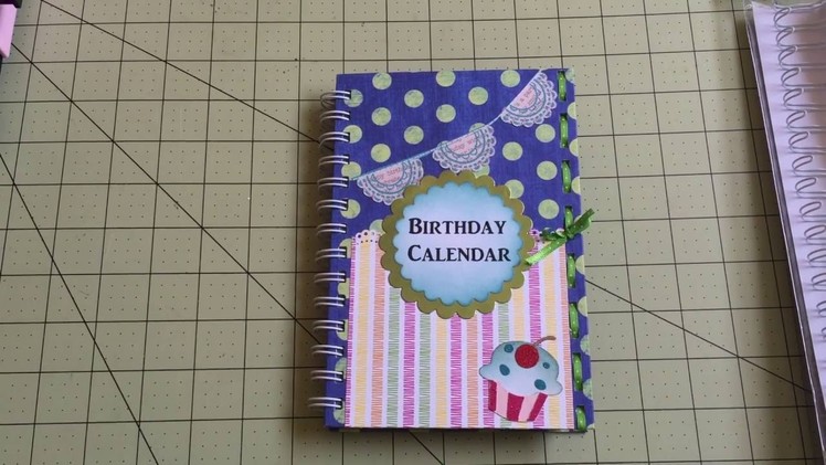 Birthday Calendar . Reminder Book