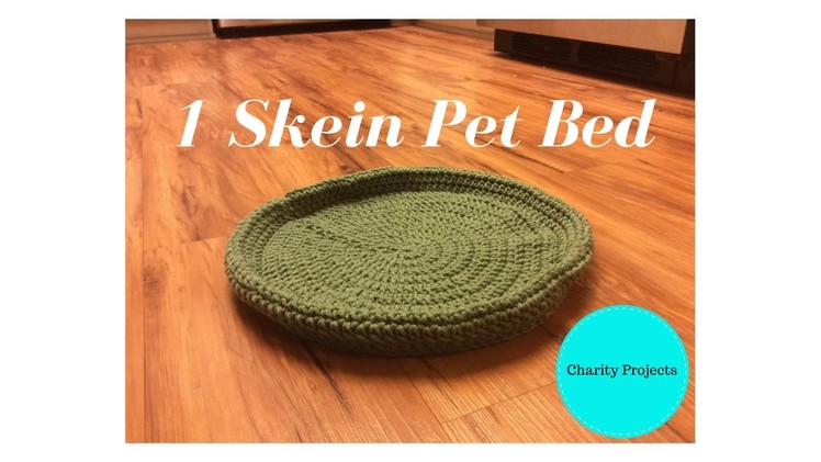 Charity Projects - 1 Skein Pet Bed