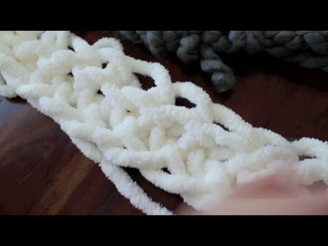 Chunky Hand Crocheted Afghan