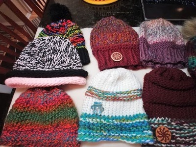 Design Your Own Loom Hat Using Only Knit & Purl Stitches!