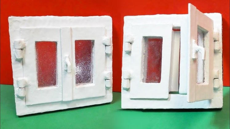 DIY Miniature Dollhouse Window