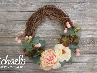 Easy Spring Floral Wreath | Michaels