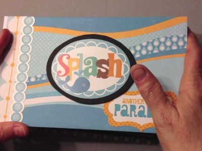 Echo Park Splash Paper Bag Mini Album