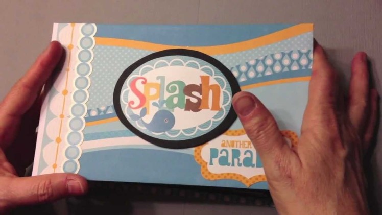 Echo Park Splash Paper Bag Mini Album