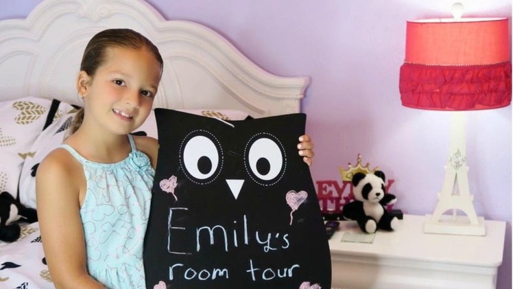 EMILY'S ROOM TOUR " FINALLY HERE "