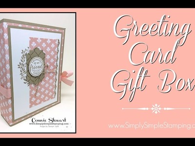 Facebook LIVE Rewind Greeting Card Gift Box by Connie Stewart
