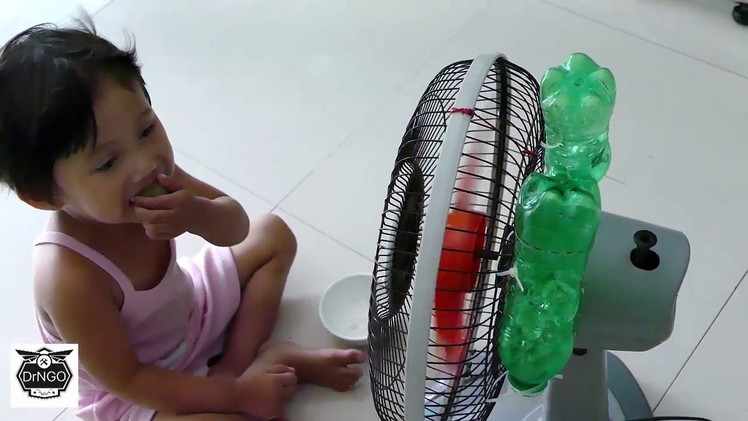 How to make air conditioner at home using Plastic Bottle - DrNGO