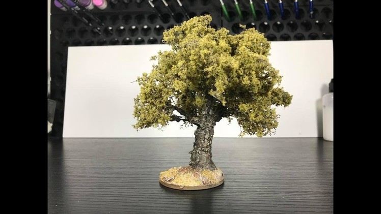 How To Make Wire Trees For Your Layout.Wargaming Table
