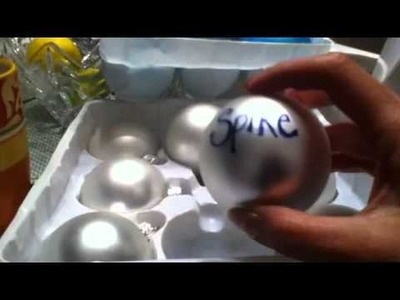 How to write on an ornament - SUPER EASY to make!!