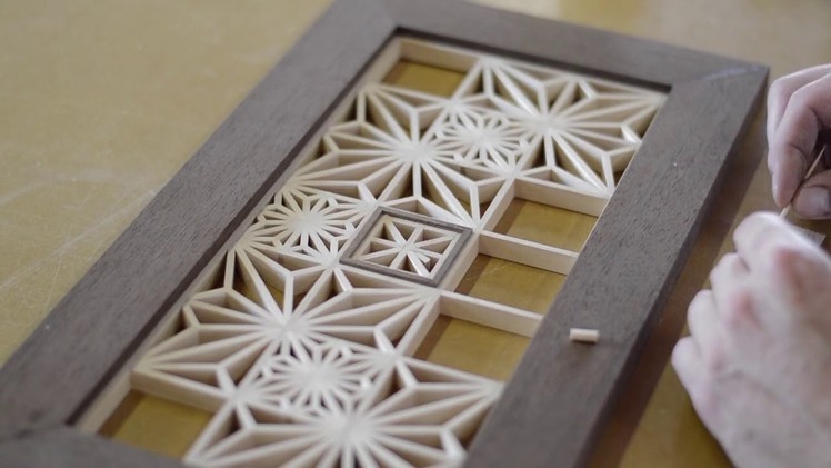 Kumiko Wall Art: Japanese Woodworking