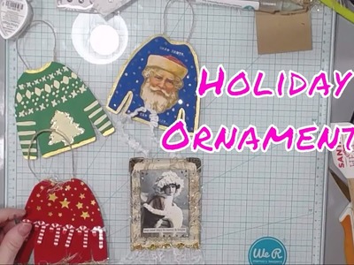 Live Stream Recording - Fun with Ornaments Challenge and a Glass of Wine?