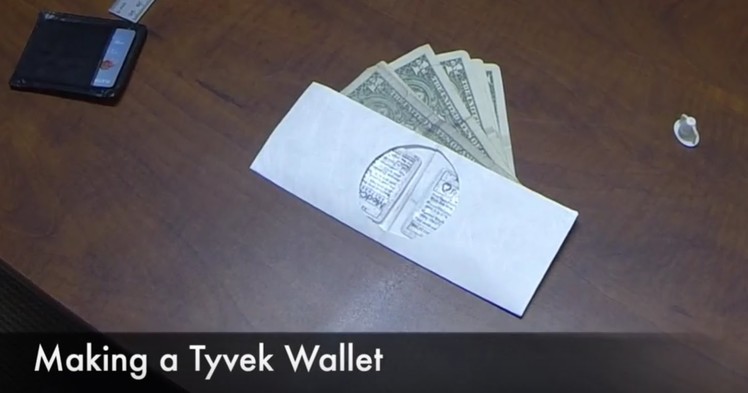 Making a Tyvek Wallet