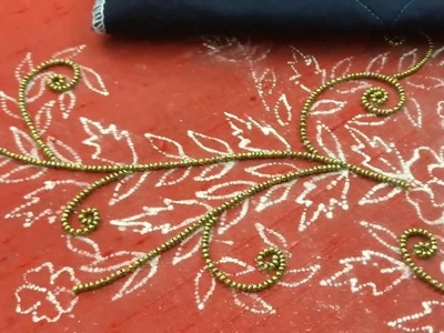 Making of Bridal Lehenga and Top with Intricate Embroidery
