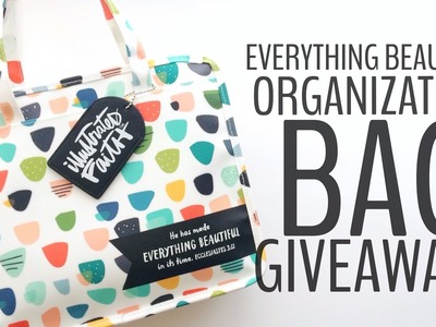 NEW ILLUSTRATED FAITH ORGANIZATION BAG *GIVEAWAY CLOSED*