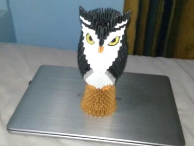 Owl Origami 3D