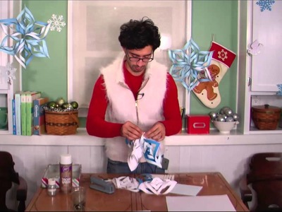Paper Snowflakes with the Martha Stewart Ornament Tool