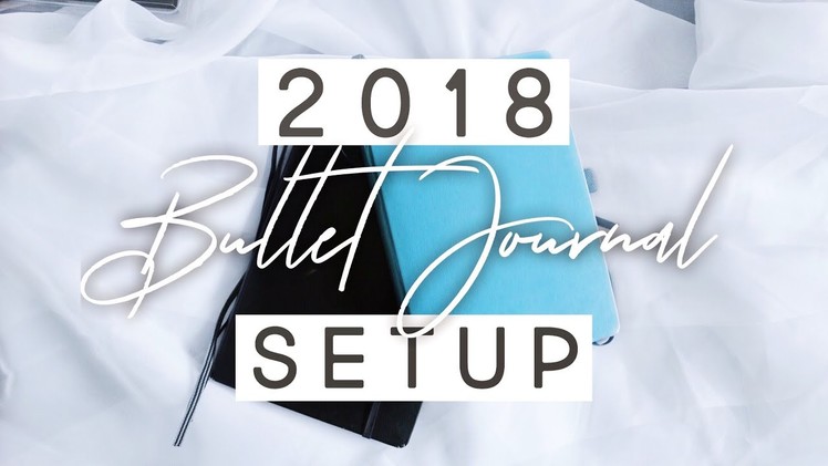 PLAN WITH ME | 2018 Bullet Journal Setup