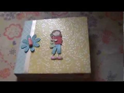 Pregnancy mini scrapbook album (handmade)