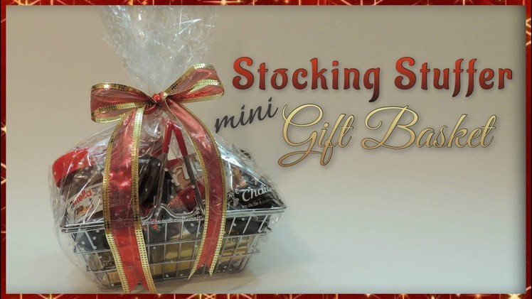 Stocking Stuffer Mini Gift Basket