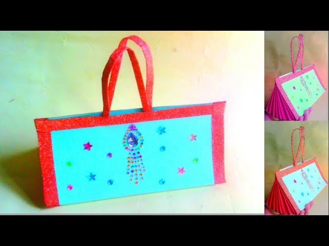 Styles Handbag How To Make Paper Hand Bag Beaded Easy Styles Handbag How To Make Paper Hand Bag Beaded Easy Handicrafts Making
