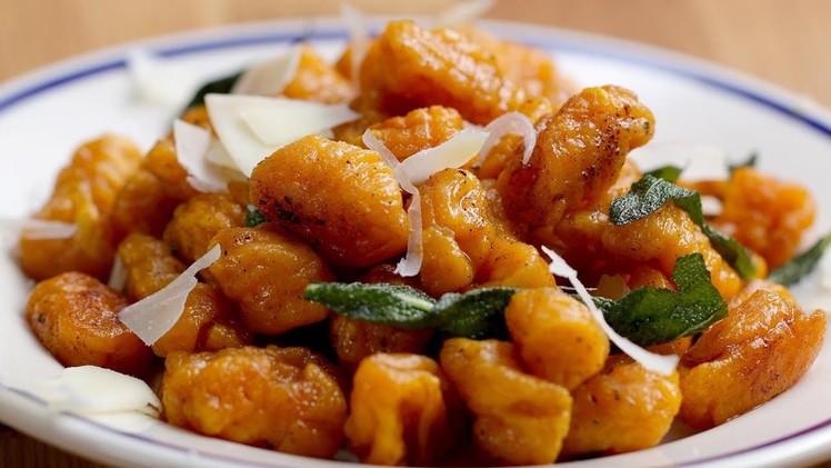 Sweet Potato Gnocchi With Browned Butter And Sage