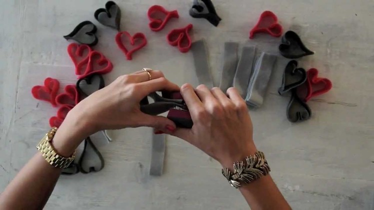 Valentine's DIY Heart Garland