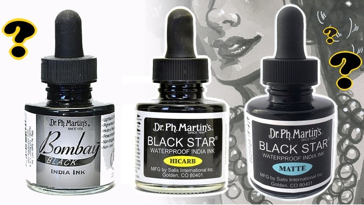 What's the difference? Dr PH Martin India Ink