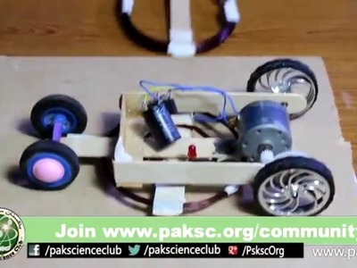 Wireless Electric Car, Experimental science project