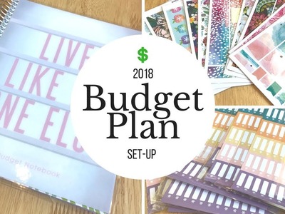 2018 Budget Plan & Set Up