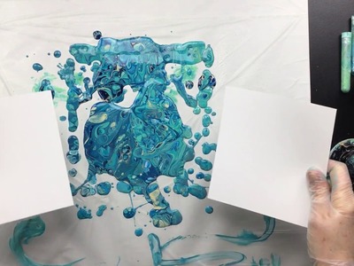 ( 446)  Acrylic pouring and a new project.