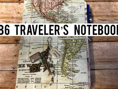 B6 Traveler’s Notebook | Travel Theme!
