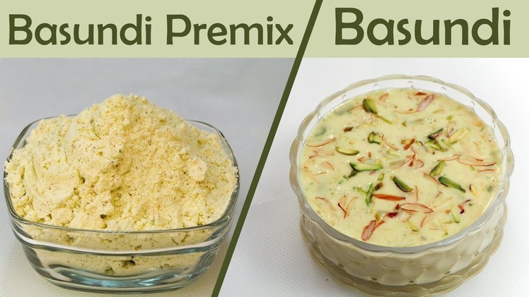 Basundi Mix Powder Recipe Instant Basundi Indian Sweet Dessert Mithai बासुंदी प्रेमिक्स रेसिपी